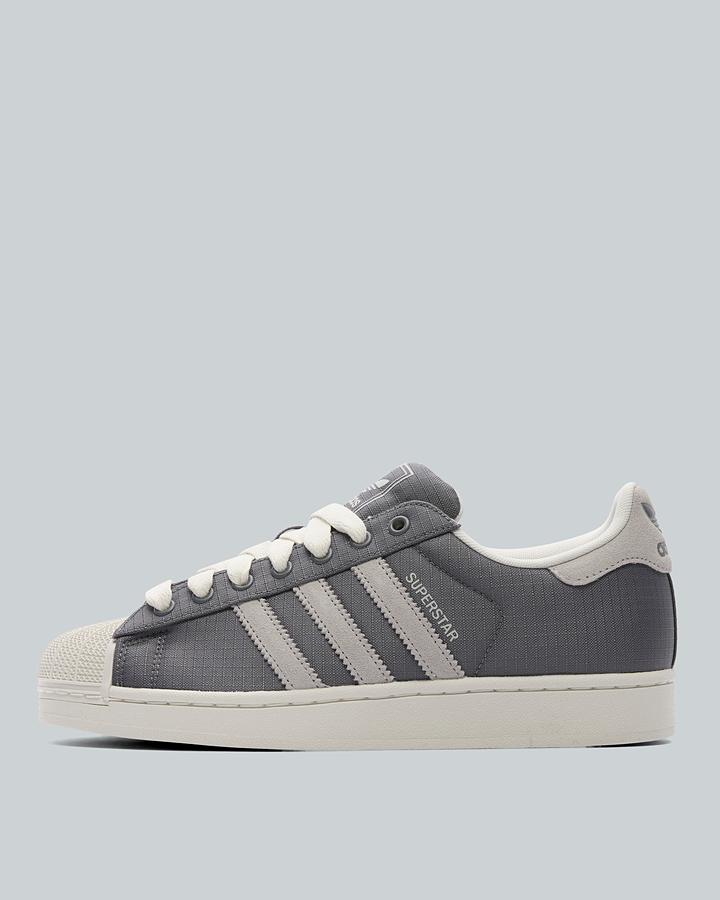 Adidas Originals Superstar Ii Trainer Grey, Men's size: 6.5, FootAsylum