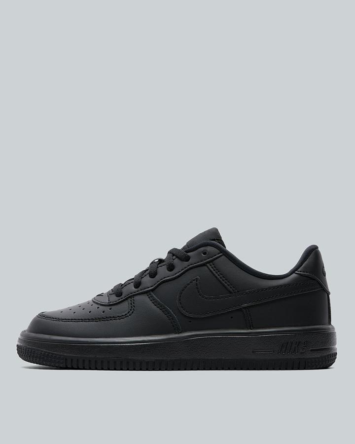 Nike Infant Air Force 1 Lace Trainer Black, Kids size: 1, FootAsylum