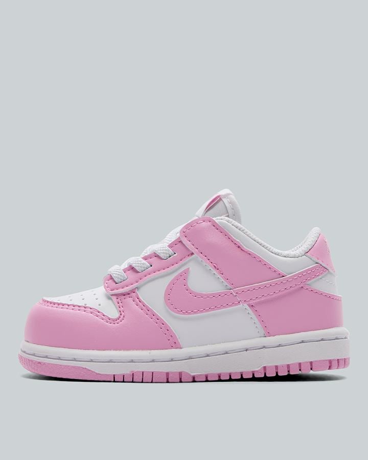 Nike Nursery Dunk Low Trainer Pink, Kids size: 6.5, FootAsylum