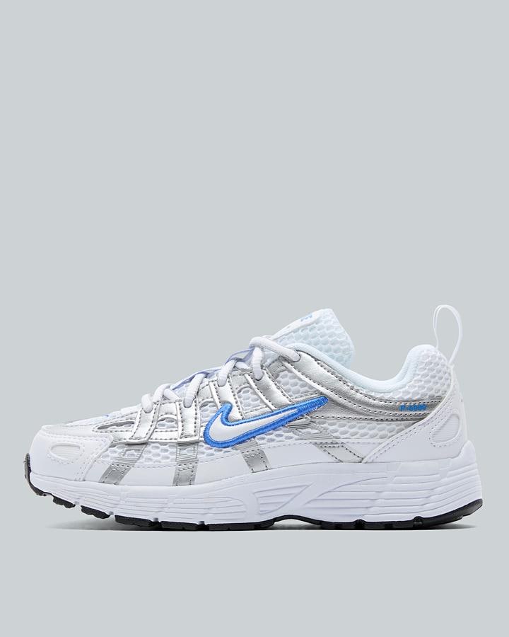 Nike Infant P-6000 Trainer White, Kids size: 2, FootAsylum