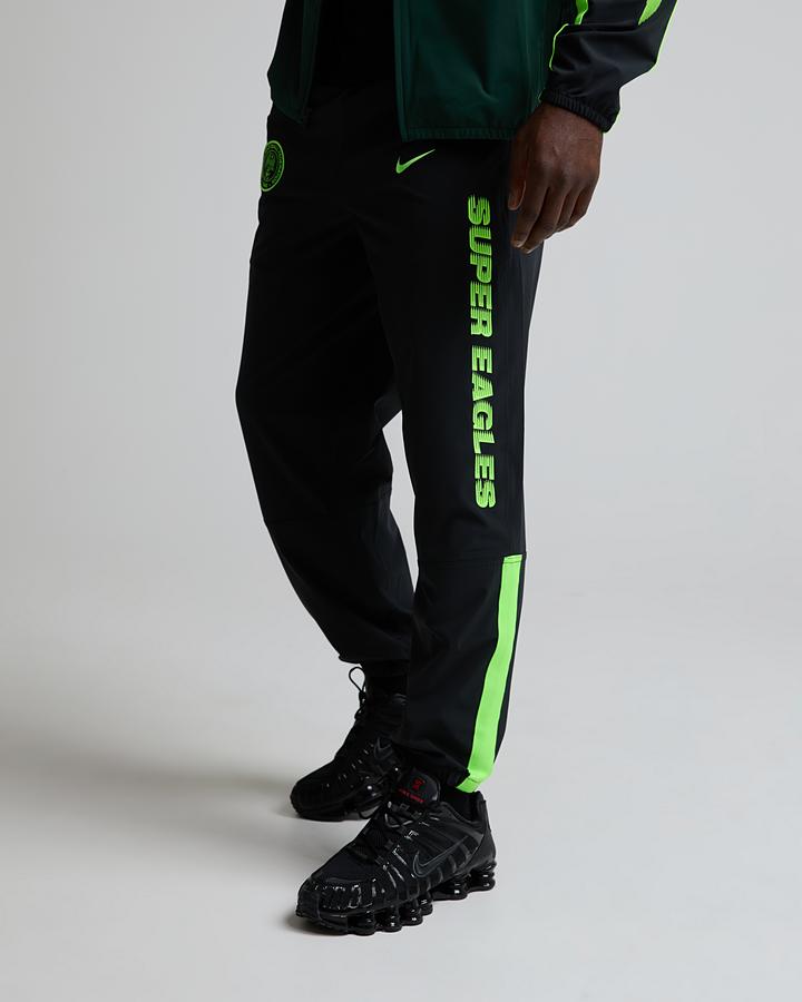 Nike Nigeria Energy Dri-Fit Football Woven Pant Black, Men's size: XL, FootAsylum