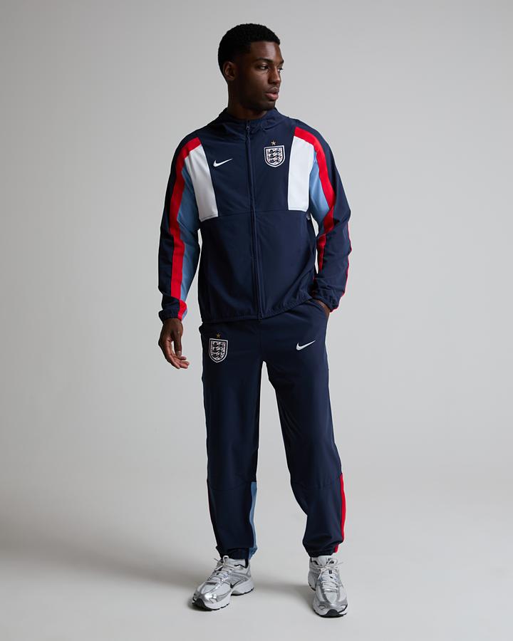Nike England Energy Dri-Fit Football Woven Jacket Navy, Men's size: M, FootAsylum