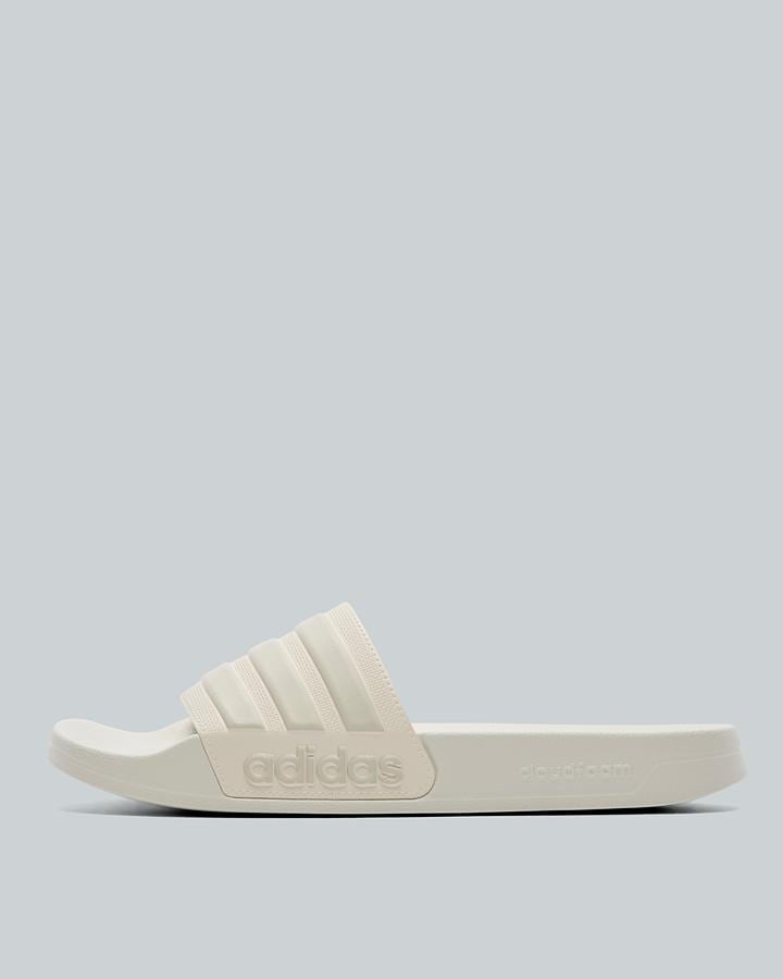 Adidas Adilette Shower Slide Beige, Men's size: 6, FootAsylum