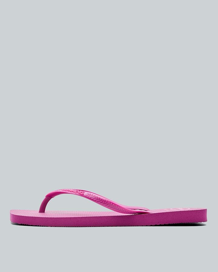 Havaianas Womens Slim Square Slide Pink, Women's size: 35/36, FootAsylum