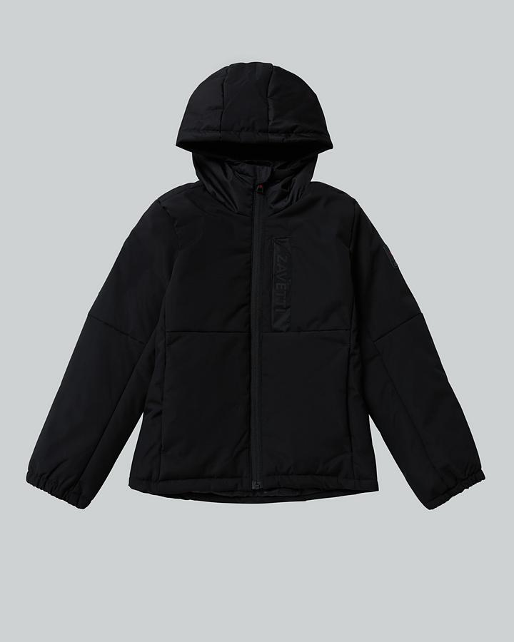 Zavetti Canada Nursery Vittorio 2.0 Light Jacket Black, Kids size: 5-6Y, FootAsylum