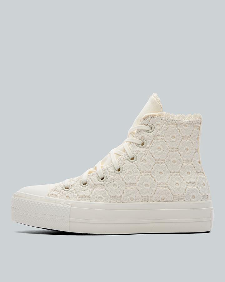 Converse Womens Chuck Taylor All Star Lift Trainer White, Women's size: 3, FootAsylum
