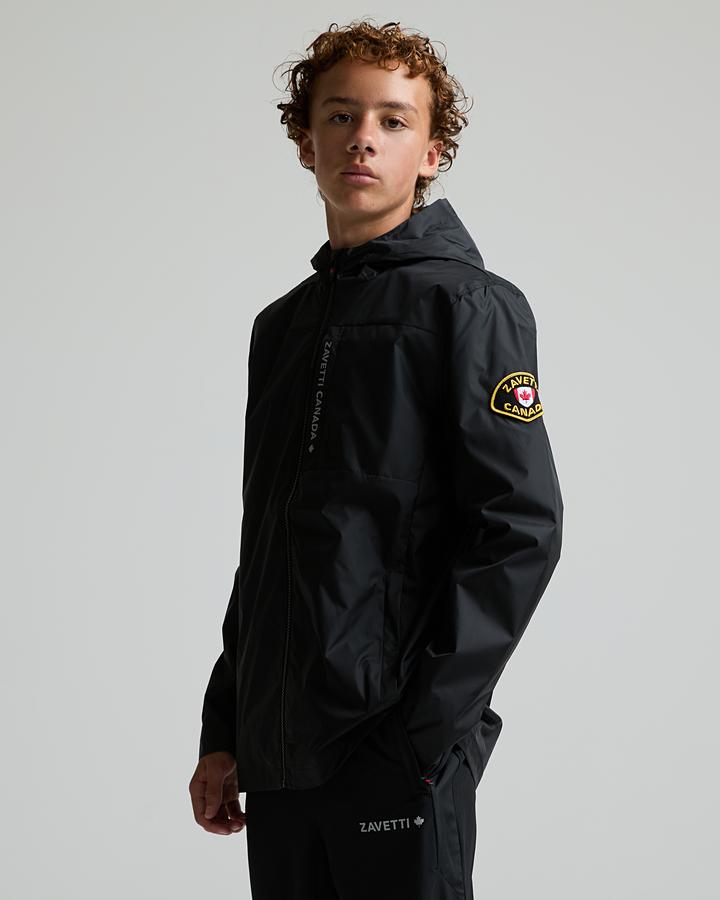 Zavetti Canada Junior Fallonino Windbreaker Black, Kids size: XL/B, FootAsylum