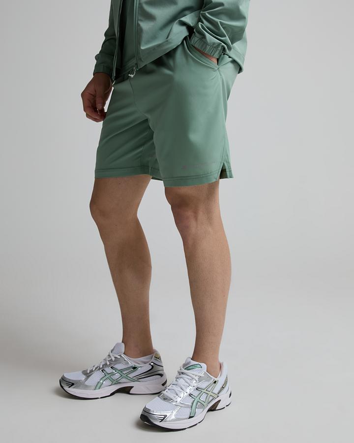 Monterrain Distance Woven Running Short - Green