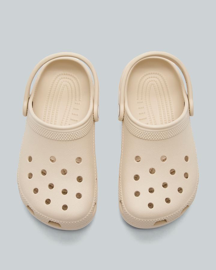 Crocs Infant Classic Clog Beige, Kids size: 11, FootAsylum
