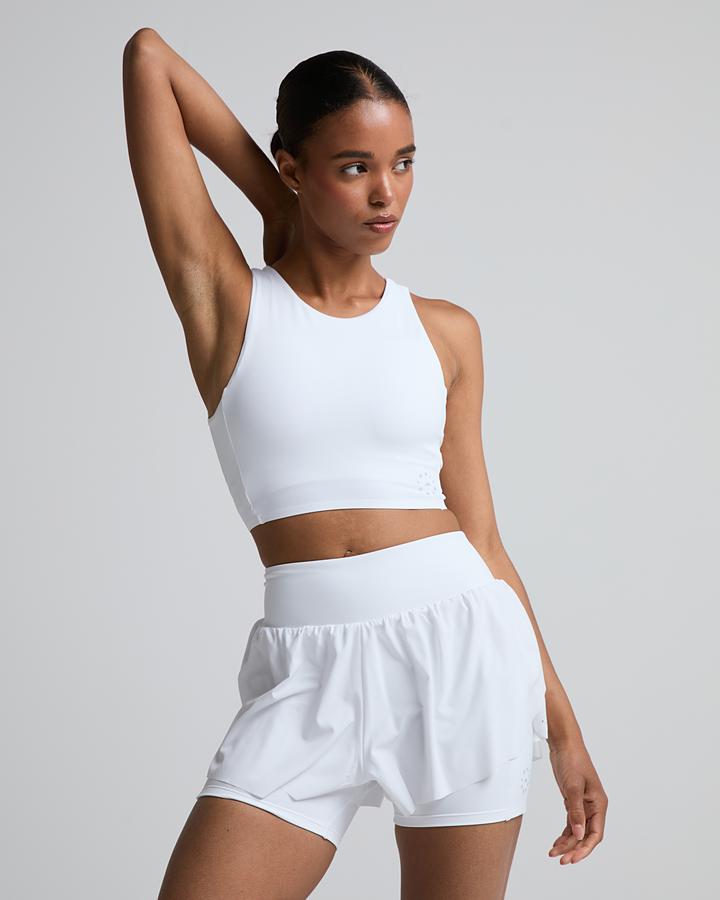 Trailberg Womens Endura Running Sports Bra White, Women's size: L, FootAsylum