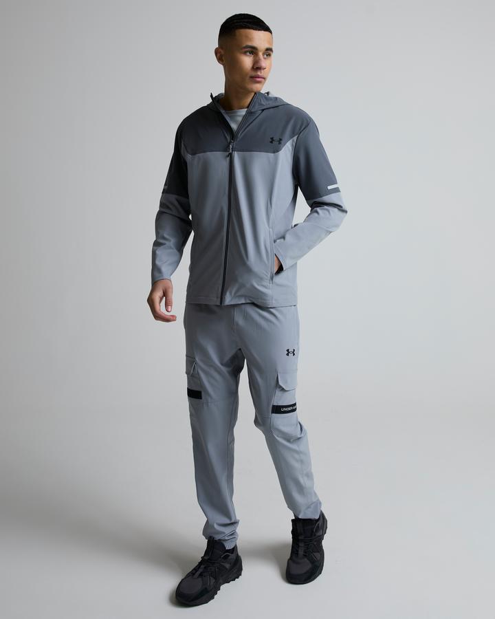 Under Armour Ua Tech Utility Woven Jacket Grey, Men's size: 2XL, FootAsylum