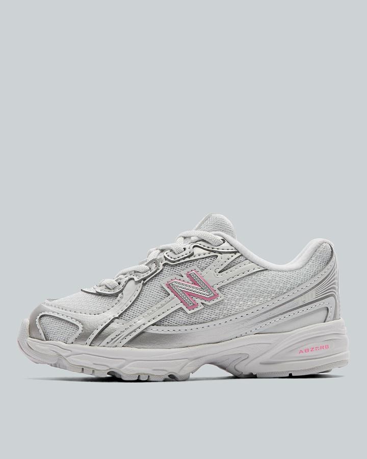 New Balance Nursery 740 Trainer Silver, Kids size: 5, FootAsylum