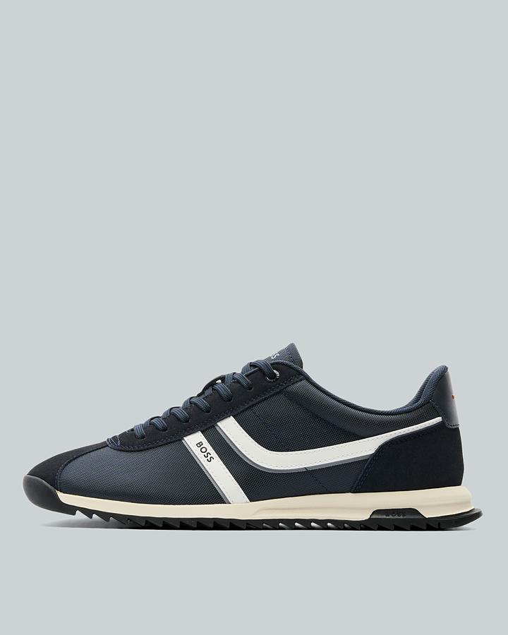 Boss Zayn Tenn Trainer Navy, Men's size: 8, FootAsylum