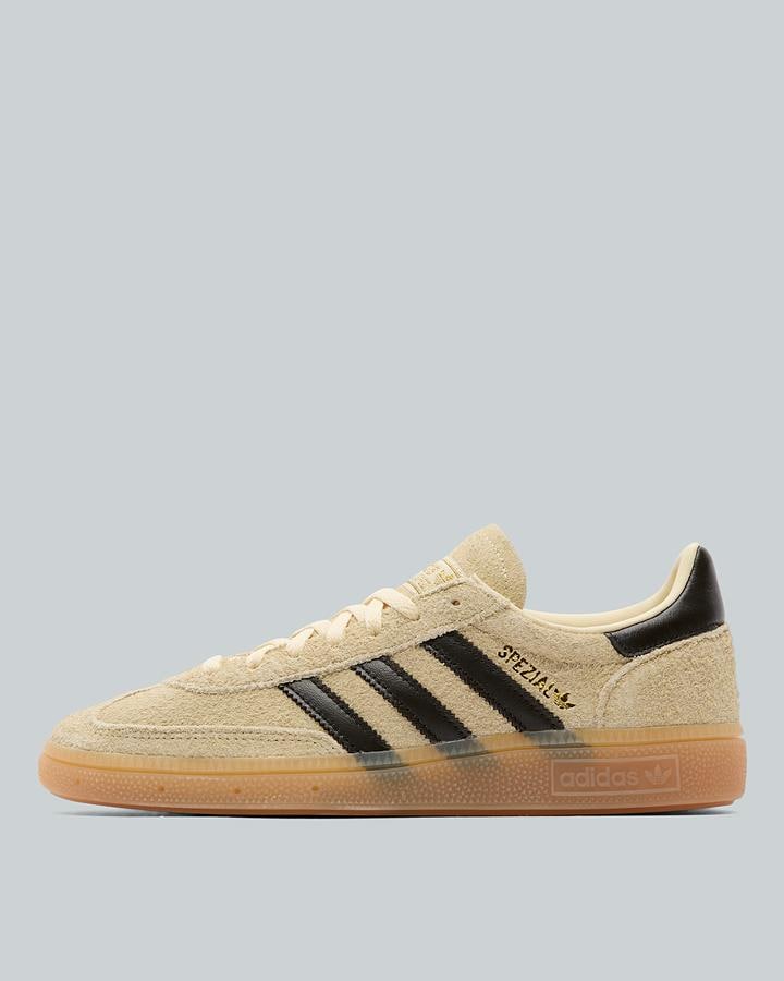 Adidas Originals Womens Handball Spezial Trainer Beige, Women's size: 6.5, FootAsylum