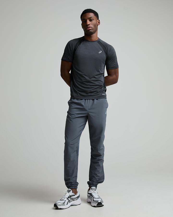 Asics Road Short Sleeve T-Shirt - Grey