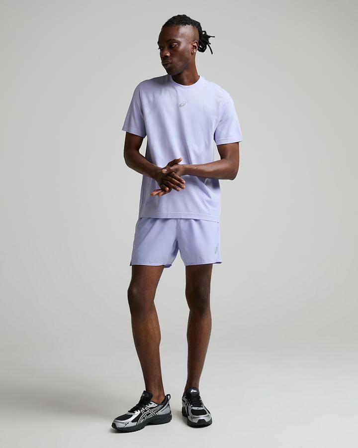 Asics Road Seamless Short Sleeve T-Shirt - Purple — photo 2