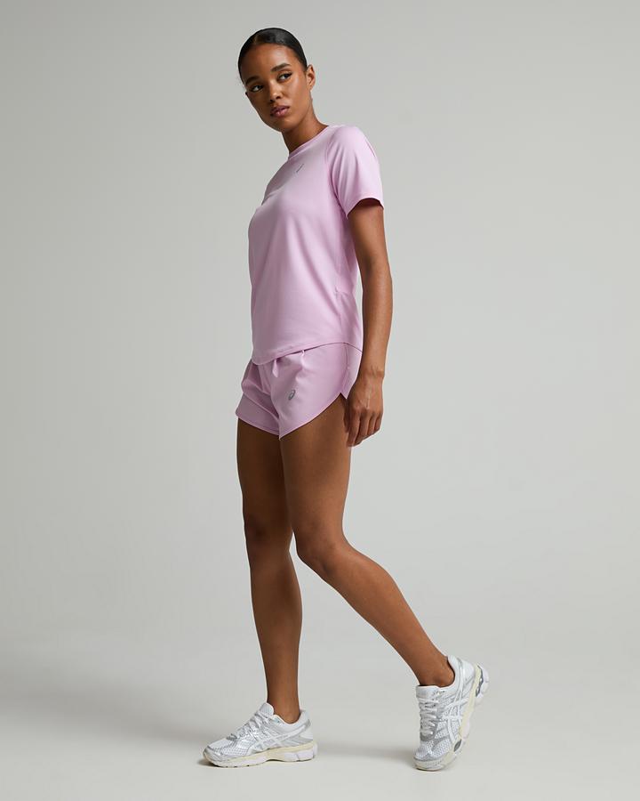 Asics Womens Core Short Sleeved T-Shirt - Pink