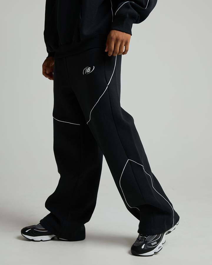 New Balance Trackside Fleece Pant Black, Men's size: XS, FootAsylum