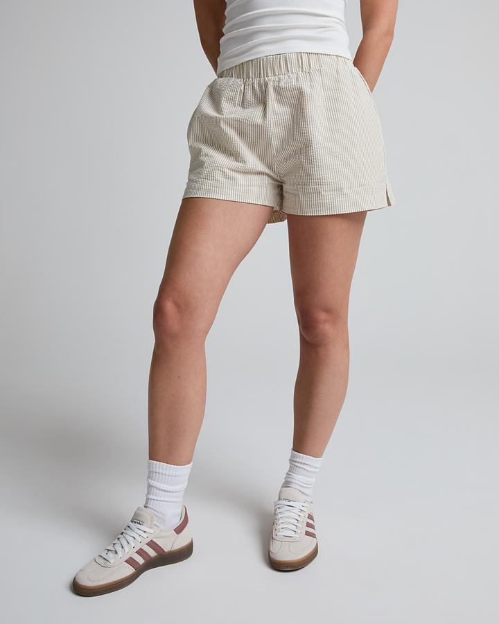 Forena Womens Jada Seersucker Short Stone, Women's size: XS, FootAsylum
