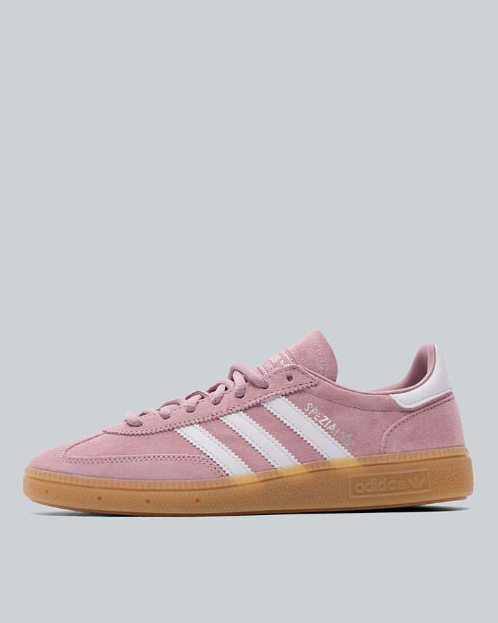Adidas Originals Junior Handball Spezial Trainer Pink Size: 5.5 - Footasylum