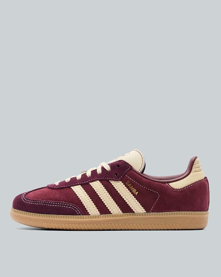 Adidas Originals Junior Samba Og Trainer Red, Kids size: 5.5, FootAsylum