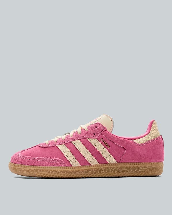 Adidas Originals Junior Samba Og Trainer Pink, Kids size: 5.5, FootAsylum