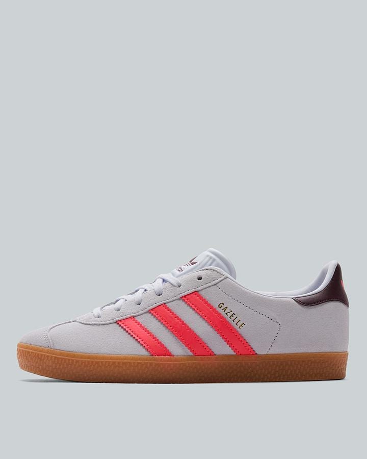 Adidas Originals Junior Gazelle Trainer Purple, Kids size: 5.5, FootAsylum