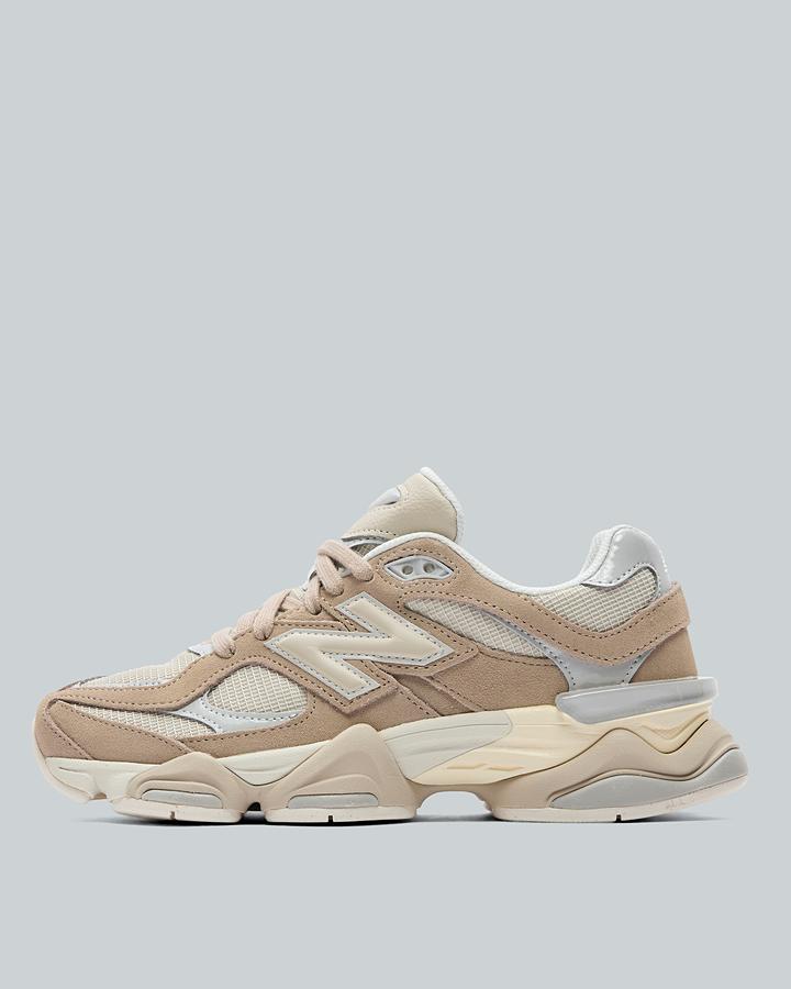 New Balance Womens 9060 Trainer Beige, Women's size: 5.5, FootAsylum