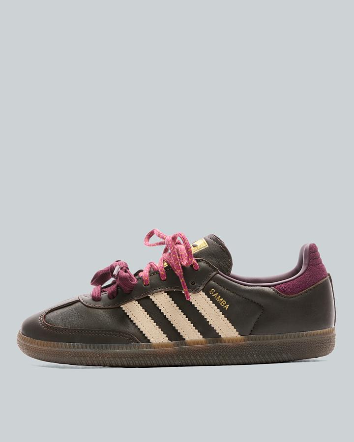 Adidas Originals Womens Samba Og Trainer Brown,Women's size: 6 - Footasylum