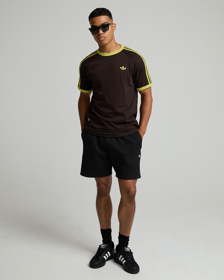 adidas Originals 3-Stripes T-Shirt - Brown