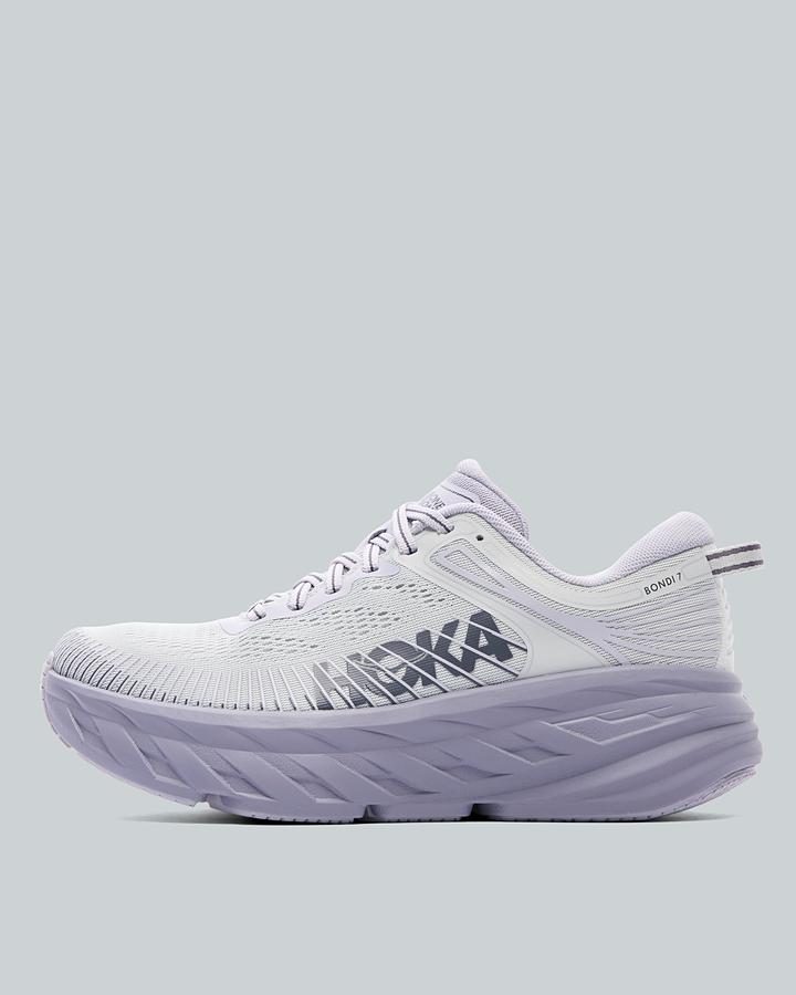 Hoka Womens Bondi 7 Trainer - Purple