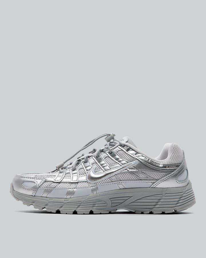 Nike Junior P-6000 Trainer Grey, Kids size: 3.5, FootAsylum