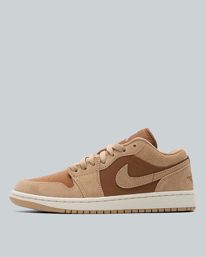 Jordan Womens Air 1 Low Trainer Brown, Women's size: 7, FootAsylum