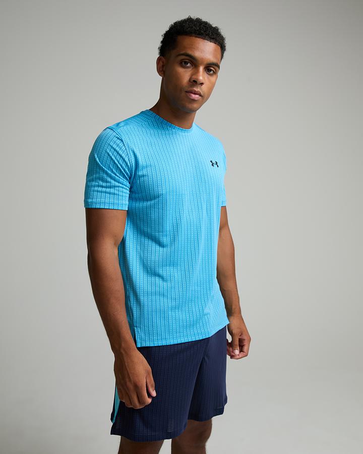 Under Armour Tech Vent Jacquard T-Shirt - Blue