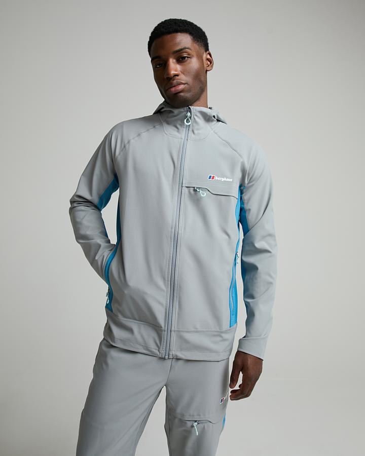 Berghaus Wavertree Hooded Jacket Grey, Men's size: L, FootAsylum