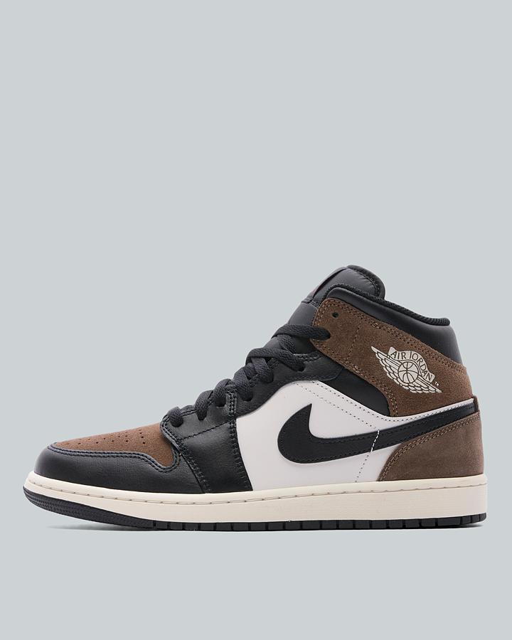 Jordan 1 Mid Trainer Brown, Men's size: 7.5, FootAsylum