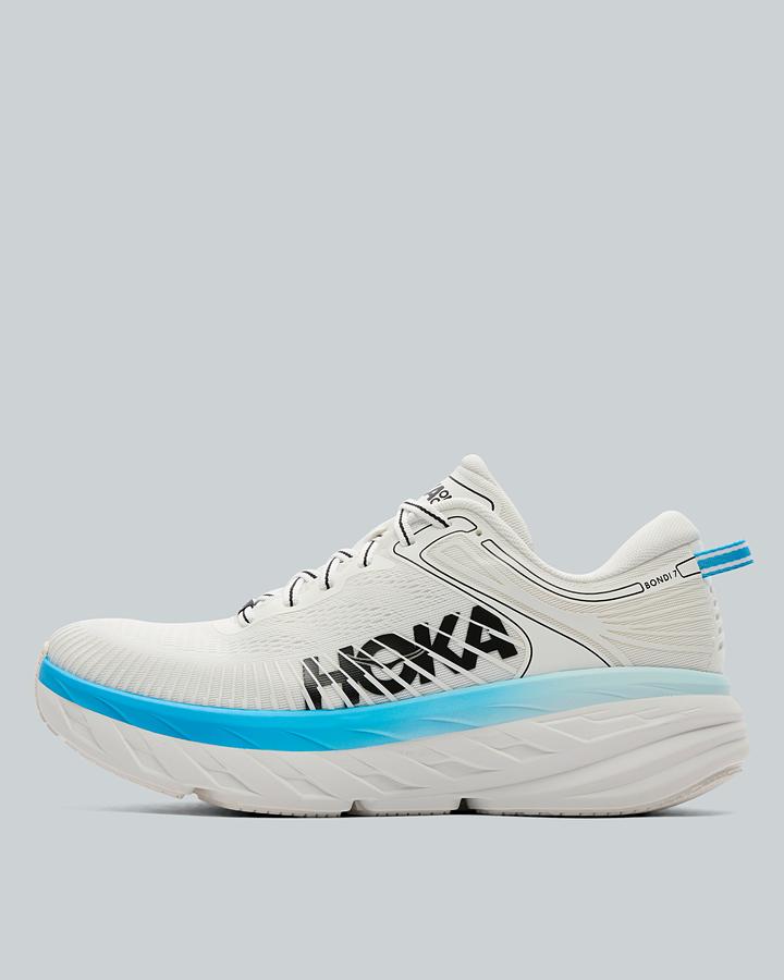 Hoka Bondi 7 Trainer - White