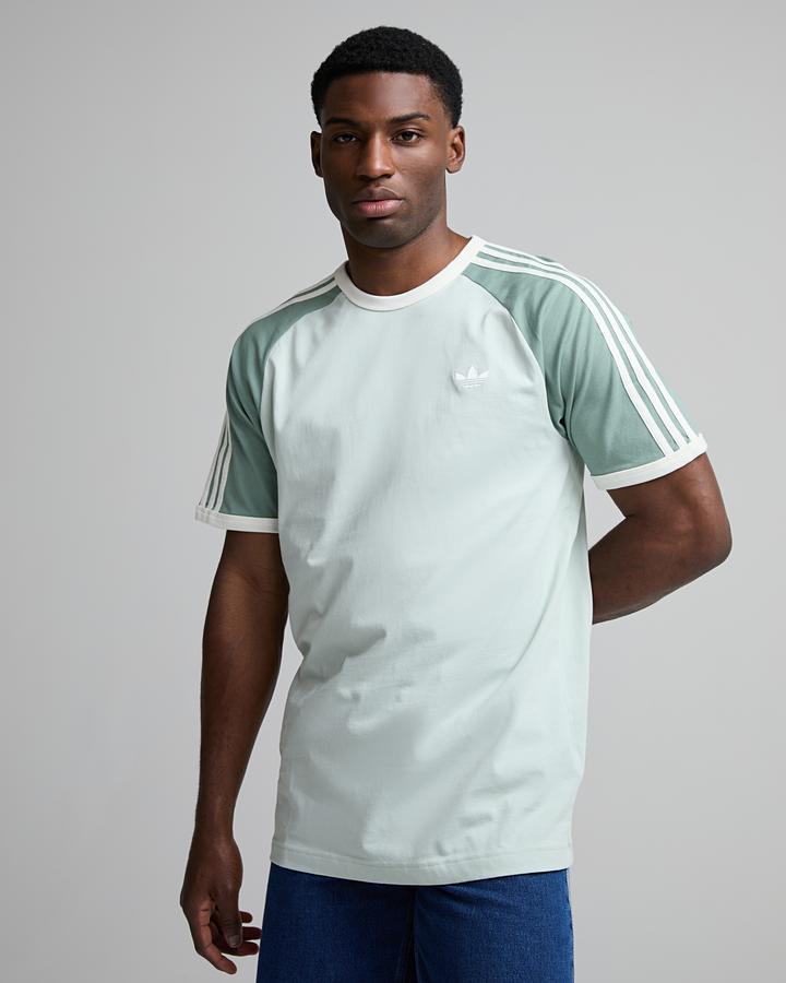 Adidas Originals Adicolor Classics 3-Stripes T-Shirt Green, Men's size: XL, FootAsylum