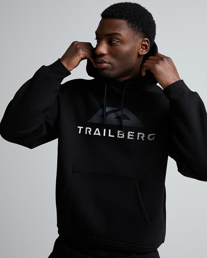 Trailberg Fraction Overhead Hoodie Black, Men's size: XL, FootAsylum