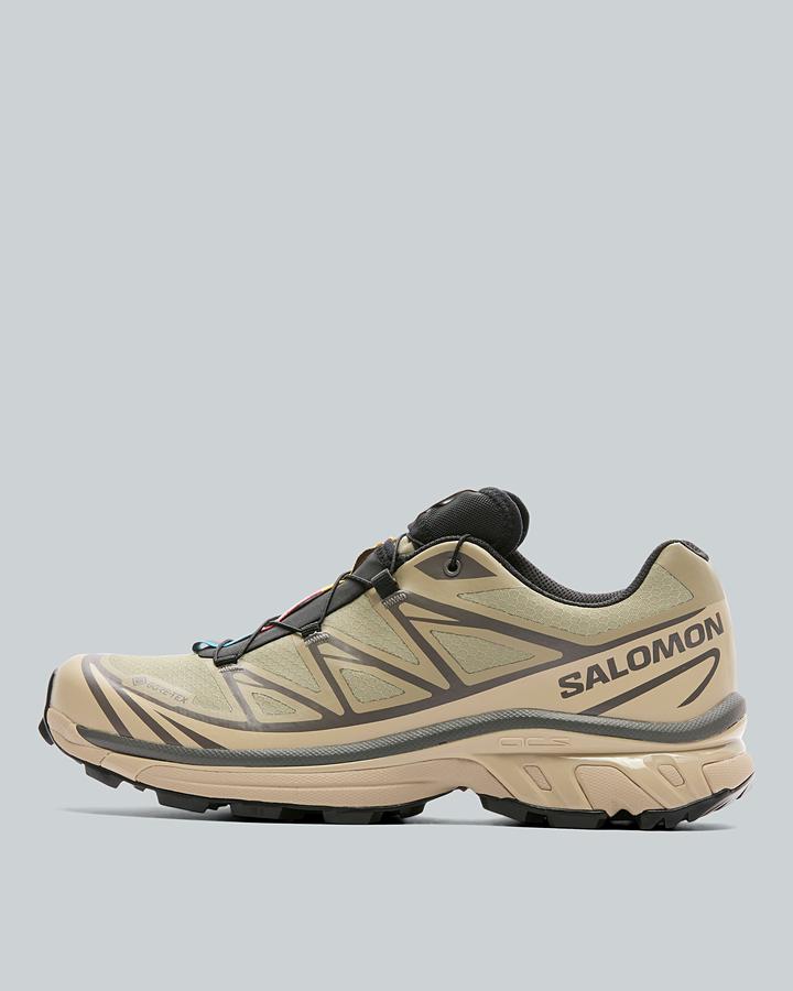 Salomon Xt-6 Gore-Tex Trainer Beige Size: 12 - Footasylum