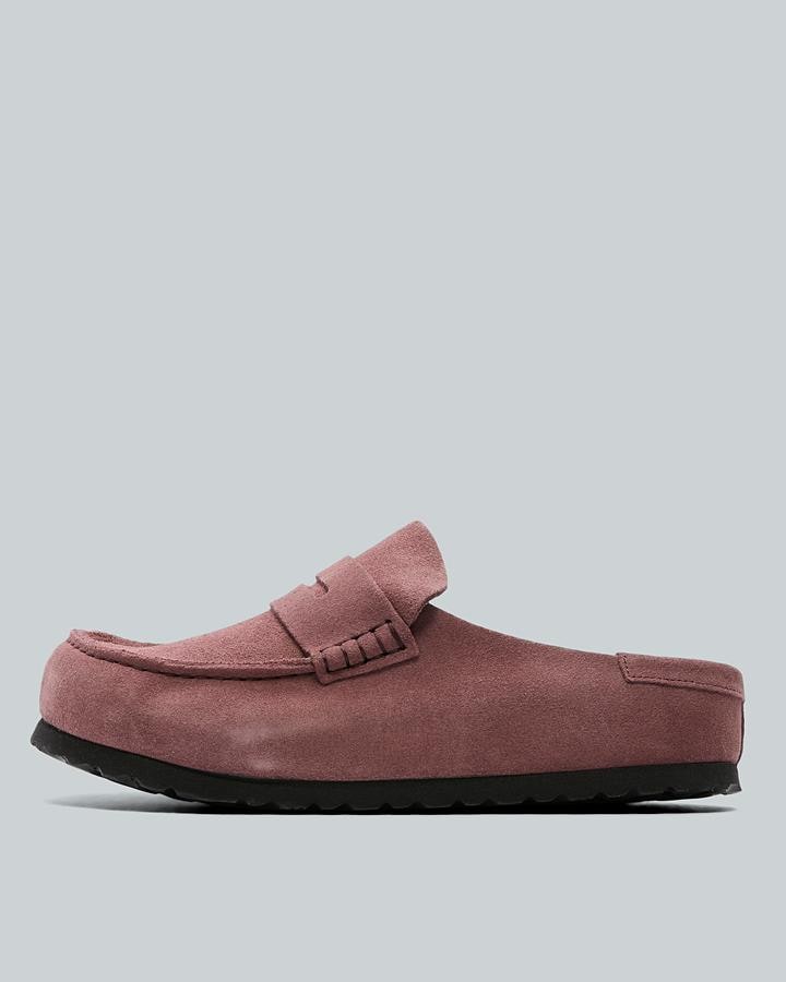 Birkenstock Womens Naples Wrapped Shoe Pink Size: 37 - Footasylum