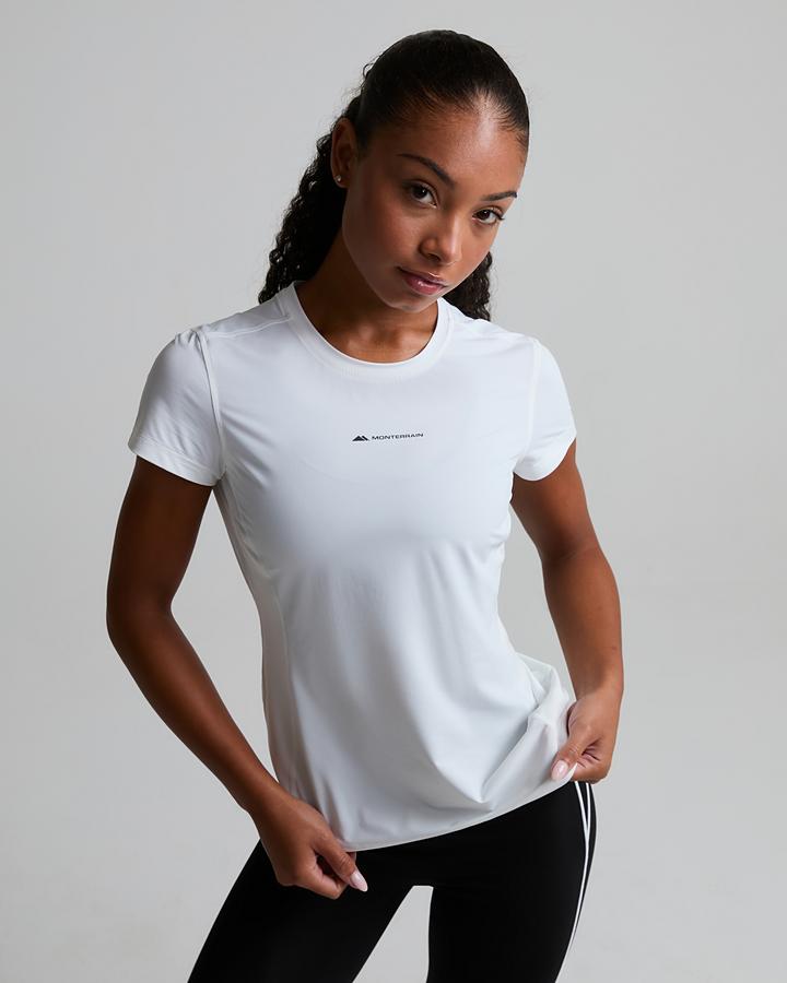 Monterrain Womens Lyder 3.0 Sports T-Shirt - White
