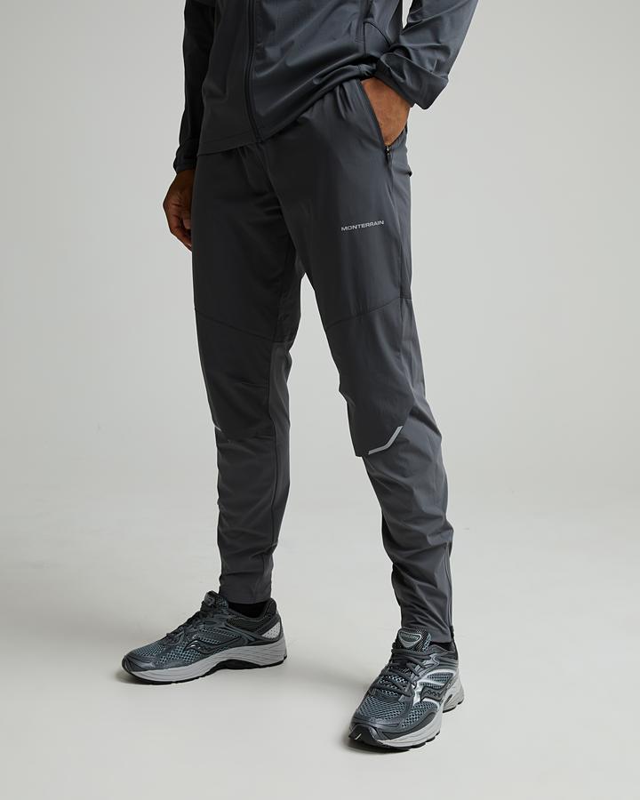 Monterrain Vent 2.0 Woven Running Pant - Grey — photo 1