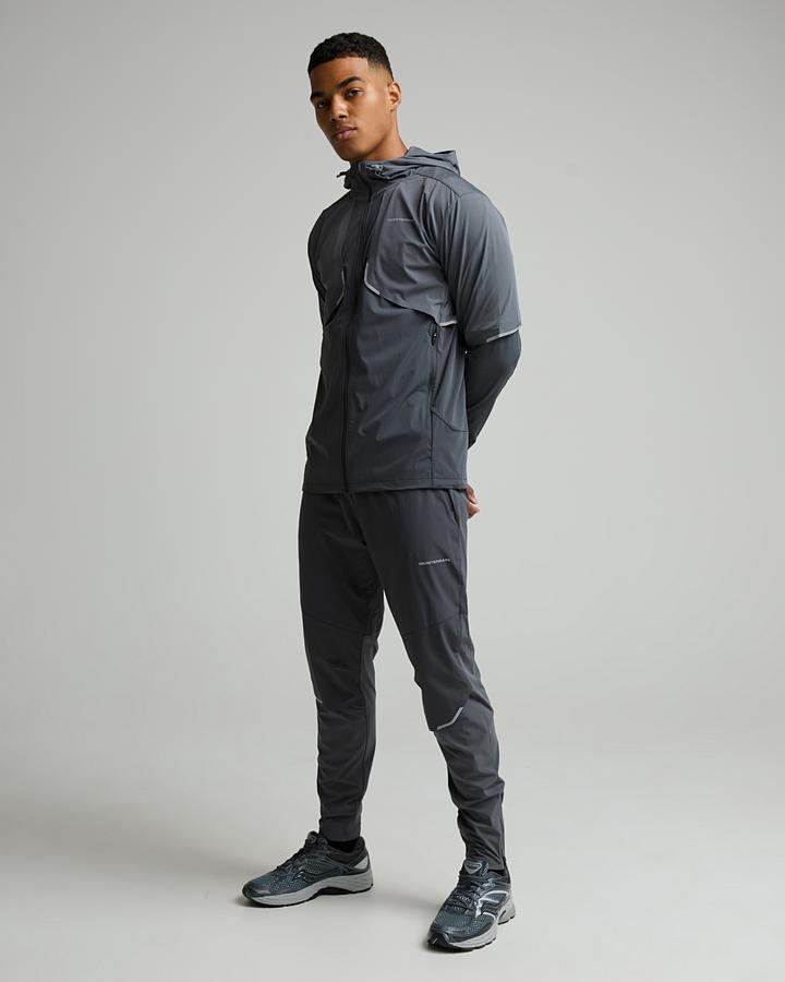 Monterrain Vent 2.0 Woven Running Pant - Grey — photo 2