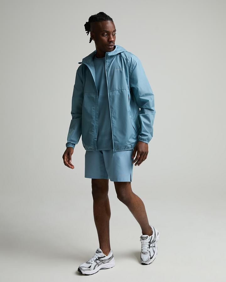 Monterrain Vapor Woven Running Short - Blue