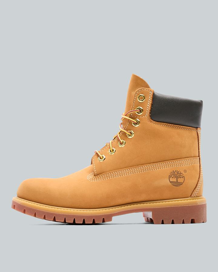 Timberland Men's Wheat/Brown Premium 6-Inch Waterproof Boots '' Tb110061713 - Image 9