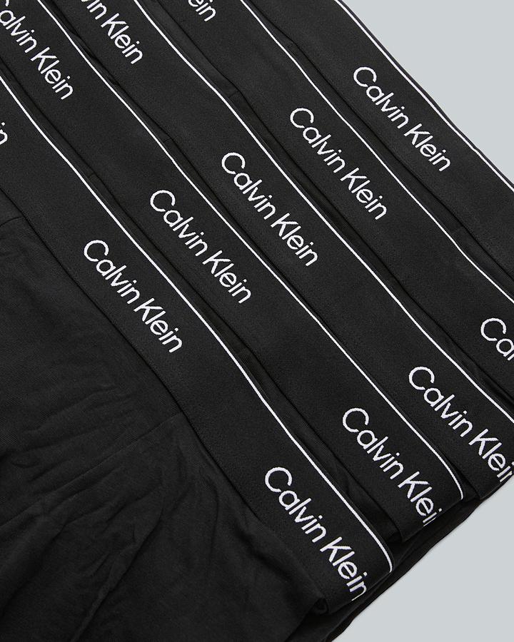 Calvin Klein 5 Pack Relaxed Fit Trunk Black, Men's size: XL, FootAsylum