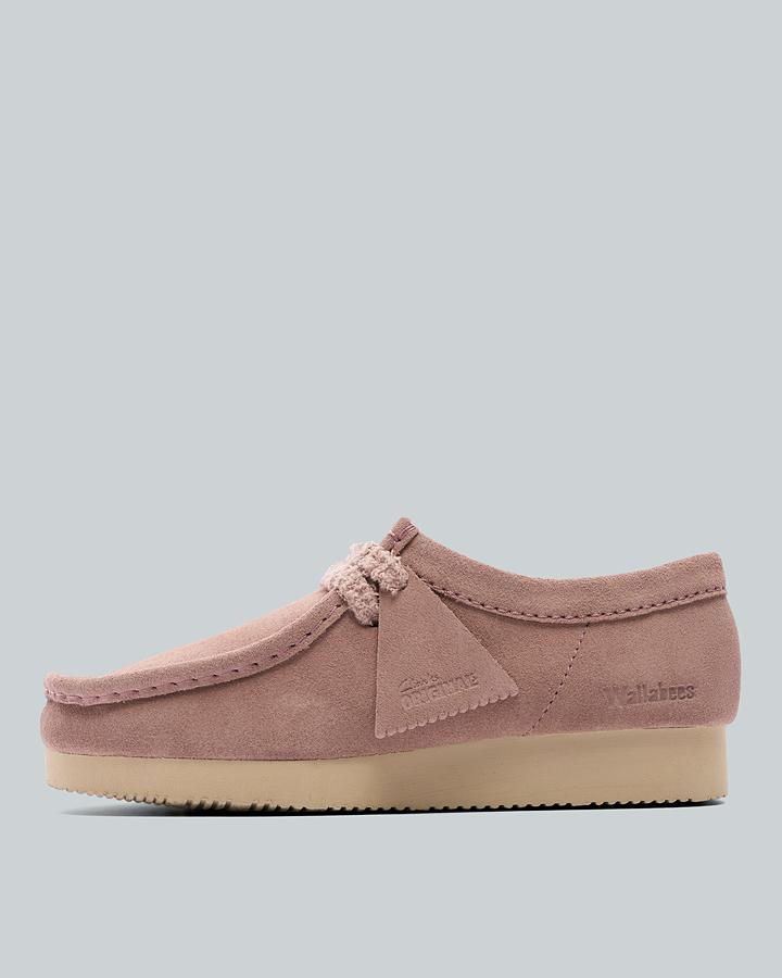 Clarks Originals Womens Wallabee Lite Shoe Pink Size: 5 - Footasylum