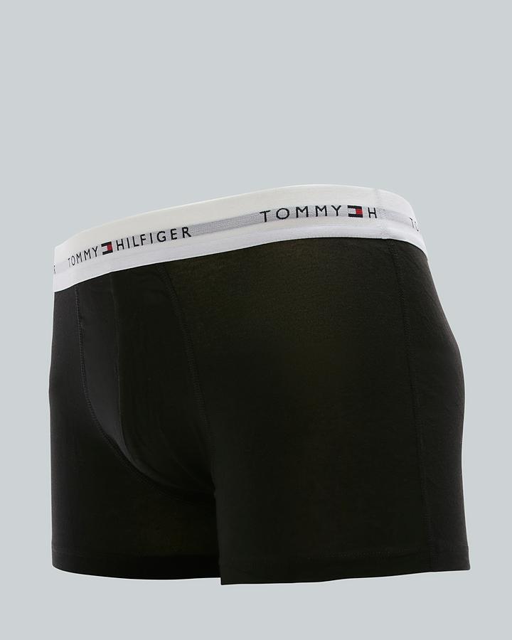Tommy Hilfiger 3 Pack Trunk Black Size: L - Footasylum - Image 2