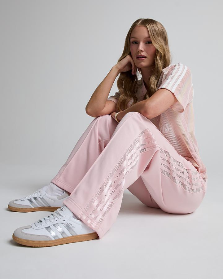 Adidas Originals Womens Firebird Lace Track Pant Pink, Women's size: XL, FootAsylum